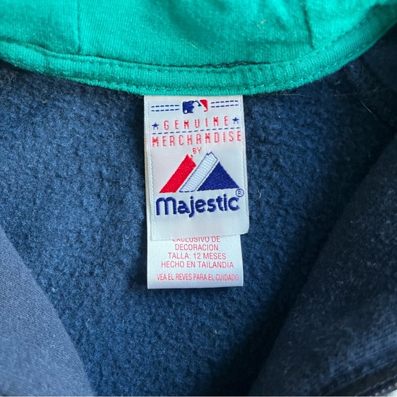 Genuine Majestic Seattle Mariners Kids Hoodie - Picture 4 of 6